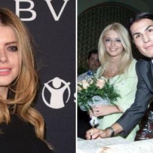 Imagini rare cu Alexandra Dinu, prima soție a lui Adrian Mutu. A apărut la un eveniment alături de fiul ei, Mario Mutu