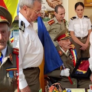 A murit colonelul Ion Vasile Banu, singurul veteran de război decorat de președintele Nicușor Dan