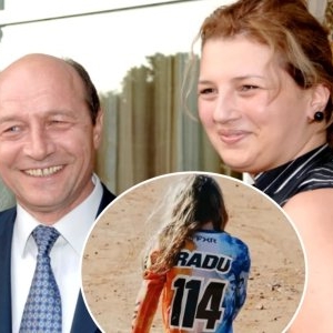 Wow, ce băiat frumos!! Nepotul cel mare al lui Traian Băsescu, Radu, fiul Ioanei Băsescu, are 10 ani și e pasionat de sporturi extreme! Fostul Președinte are cu ce se mândri! Imagini rare cu băiatul / FOTO