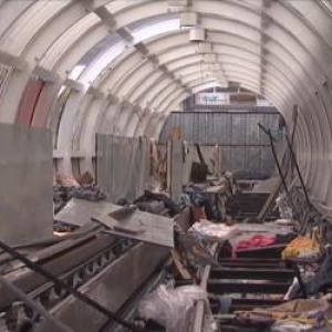 Trotuarul rulant de la Gara de Nord a Capitalei, investiție de 2 mil. €, a ajuns o ruină: "E o pată neagră"