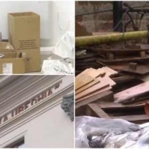 Constructorul care reabilita Biblioteca Judeţeană din Galaţi a "dispărut". Şi-a lăsat şi sculele pe şantier