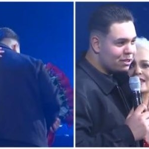 Monica Anghel, dialog savuros cu fiul său, la concertul de la Sala Palatului. Ce a putut să spună Aviv pe scenă