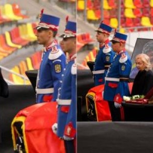 Imagini emoționante cu strănepoții lui Mircea Lucescu la priveghi. Cum au fost surprinși alături de bunicul lor, Răzvan Lucescu