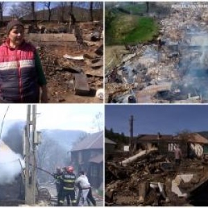 Satul cu cel mai curat aer din Europa a ars complet. Sute de oameni au rămas pe drumuri