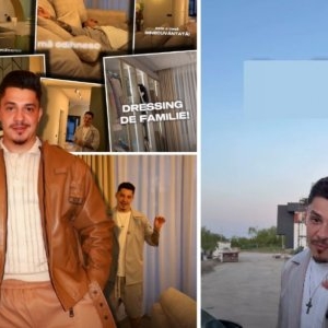 Cum arată vila lui Bogdan de la Ploiești. Artistul tocmai s-a mutat în casă nouă. E ca în filme. Are un dressing fabulos și totul este amenajat într-un stil modern / GALERIE FOTO
