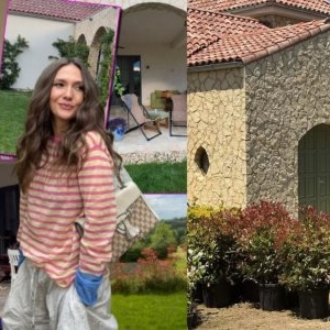 Cum arată în luna Mai casa de vis a Adelei Popescu de la Șușani. Curtea e plină de verdeață și flori, iar casa te duce imediat cu gândul la frumoasa Toscana / GALERIE FOTO