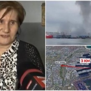 Martorii spun că explozia din Portul Constanţa s-a auzit până în Agigea: "De acum ne aşteptăm la orice"