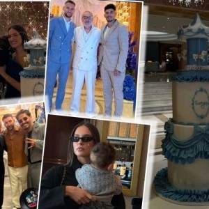 Imagini SPECTACULOASE de la petrecerea de moț a fiului lui Ianis Hagi. Bunicul Gică i-a organizat un party de vis, la Athénée Palace. Au luat parte numeroși fotbaliști și vedete / GALERIE FOTO