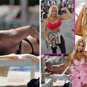 Anda Adam, de nerecunoscut. A fost surprinsă la piscină, dar nu arată deloc cu diva perfectă de pe internet, unde își editează masiv pozele / FOTO