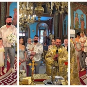 Laurenţiu Reghecampf şi Corina Caciuc au ajuns în faţa altarului. Avem imaginile de la fericitul eveniment