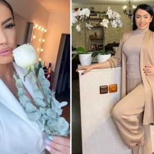 Cum arată vila Andreei Mantea. Este decorată cu mult bun gust. În dormitor, vedeta are tapet decorativ și un pat cu baldachin / GALERIE FOTO