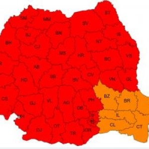 Cod roşu de caniculă în România. Temperaturile urcă până la 41 de grade, nopţile vor fi tropicale