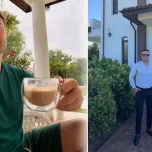 Cum arată casa lui Valentin Sanfira. Imagini din curtea de lux a artistului