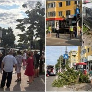 Filmul teribulului accident din Tulcea. Tatiana a murit aşteptând pe o bancă