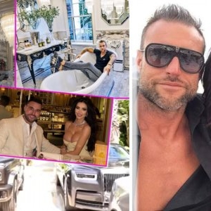 Imagini uluitoare din casa lui Philipp Plein și a Andreei Sasu. Luxul este orbitor. Doar în filme mai vezi așa ceva! Reședința e amenajată într-un stil extravagant / GALERIE FOTO