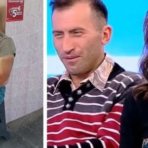 Cum a ajuns să arate Viorel Stegaru. Muncește ca salahor, se ocupă de copii și pare foarte bine. El a fost filmat la barul din sat, unde consuma un suc / VIDEO