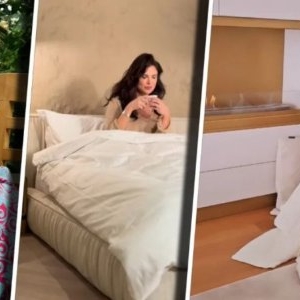 Cum arată casa Monicăi Bîrlădeanu. Imagini extrem de rare cu locuința sa și a lui Valeriu Gheorghiță. Locul arată splendid. Șemineul e preferatul ei din toată casă / GALERIE FOTO