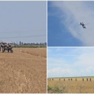 Dronă doborâtă în premieră deasupra României. A fost lovită de racheta unui F-16 al Forţelor Aeriene Române