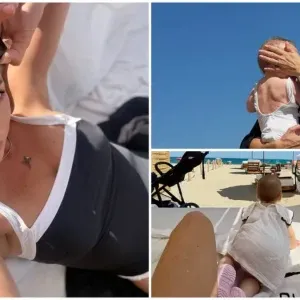 Roxana Nemeș, imagini de colecție cu gemenii la plajă. Cântăreața a dezvăluit cum a rămas gravidă!