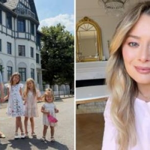 Cum arată casa în care locuiește Laura Cosoi cu familia sa. Camera fetițelor e ca din basme