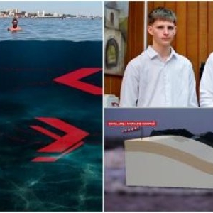 ANIMAŢIE. Capcana în care au fost prinşi cei doi fraţi înecaţi la Olimp. Un salvamar i-a prins de mână