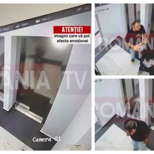 EXCLUSIV – VIDEO Imagini șocante cu generalul Dorin Ioniță care își bate cu pumnii și picioarele amanta înainte să se sinucidă