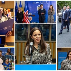 Prima Doamnă Mirabela Grădinaru a cucerit audienţa în SUA. Avem imaginile