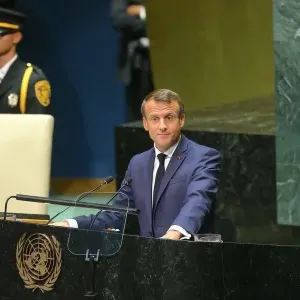 Emmanuel Macron, apel de la tribuna ONU pentru deblocarea traficului pe Marea Neagră