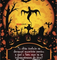 Felicitare de halloween Mumia