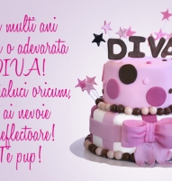 Felicitare la multi ani diva