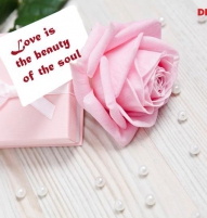 Felicitare de Dragoste cu trandafir