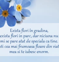 Felicitare de Florii pentru cunoscuti