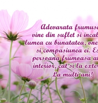 Felicitare de Florii pentru prieteni