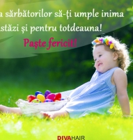 Felicitare de Paste copil