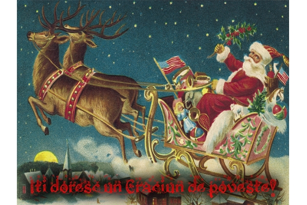 Felicitare Craciun poveste