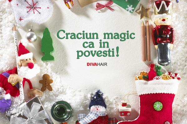Felicitare de Craciun magica