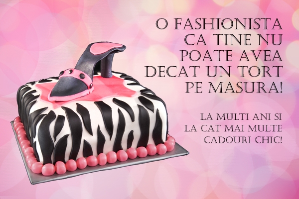 Felicitare zi de nastere fashionista