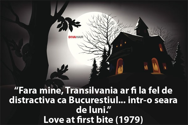 Felicitare de Halloween Transilvania