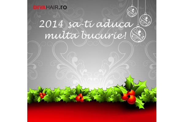 Felicitare de Anul nou Divahair