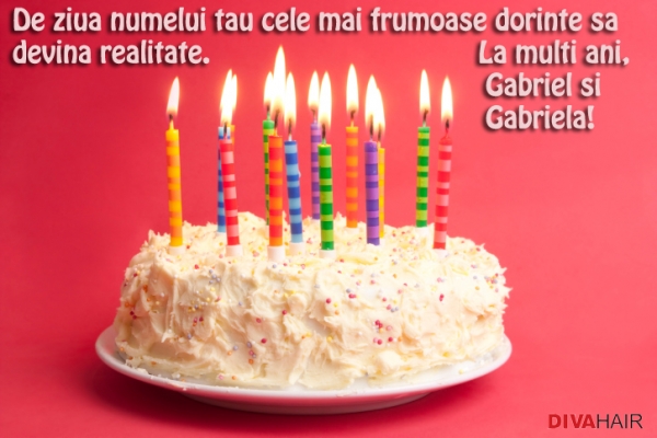 Felicitare Sfantul Mihail si Gavril tort
