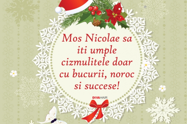 Felicitare frumoasa Mos Nicolae