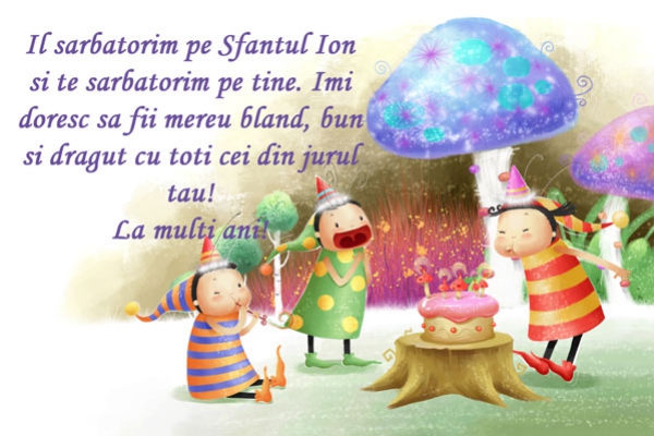 Felicitari Sfantul Ion Felicitari De Sfantul Ion