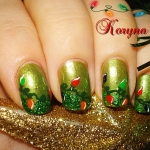 Model unghii Craciun by Kory Nails