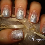 Model unghii fulg de nea by Kory Nails