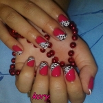 Unghii cu model animal print by Kory Nails