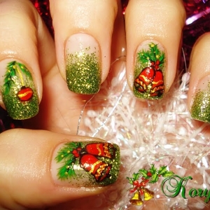 Unghii Craciun by Kory Nails