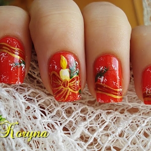 Modele unghii Craciun by Kory Nails