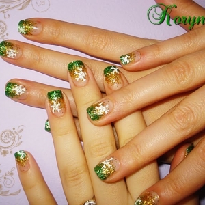 Unghii pentru Craciun by Kory Nails