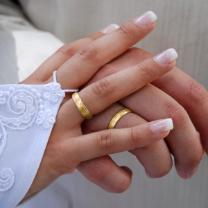 French nails pentru mireasa