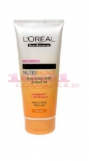 LOREAL NUTRIBRONZE BODY LOTION 24H LOTIUNE DE CORP AUTOBRONZANTA DARK SKIN